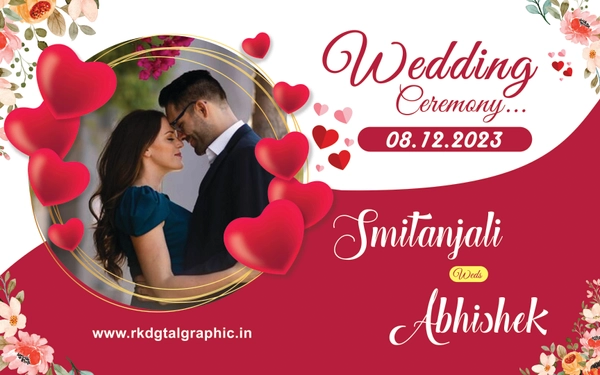 thumbnail Smitanjali weds Abhishek 8x5